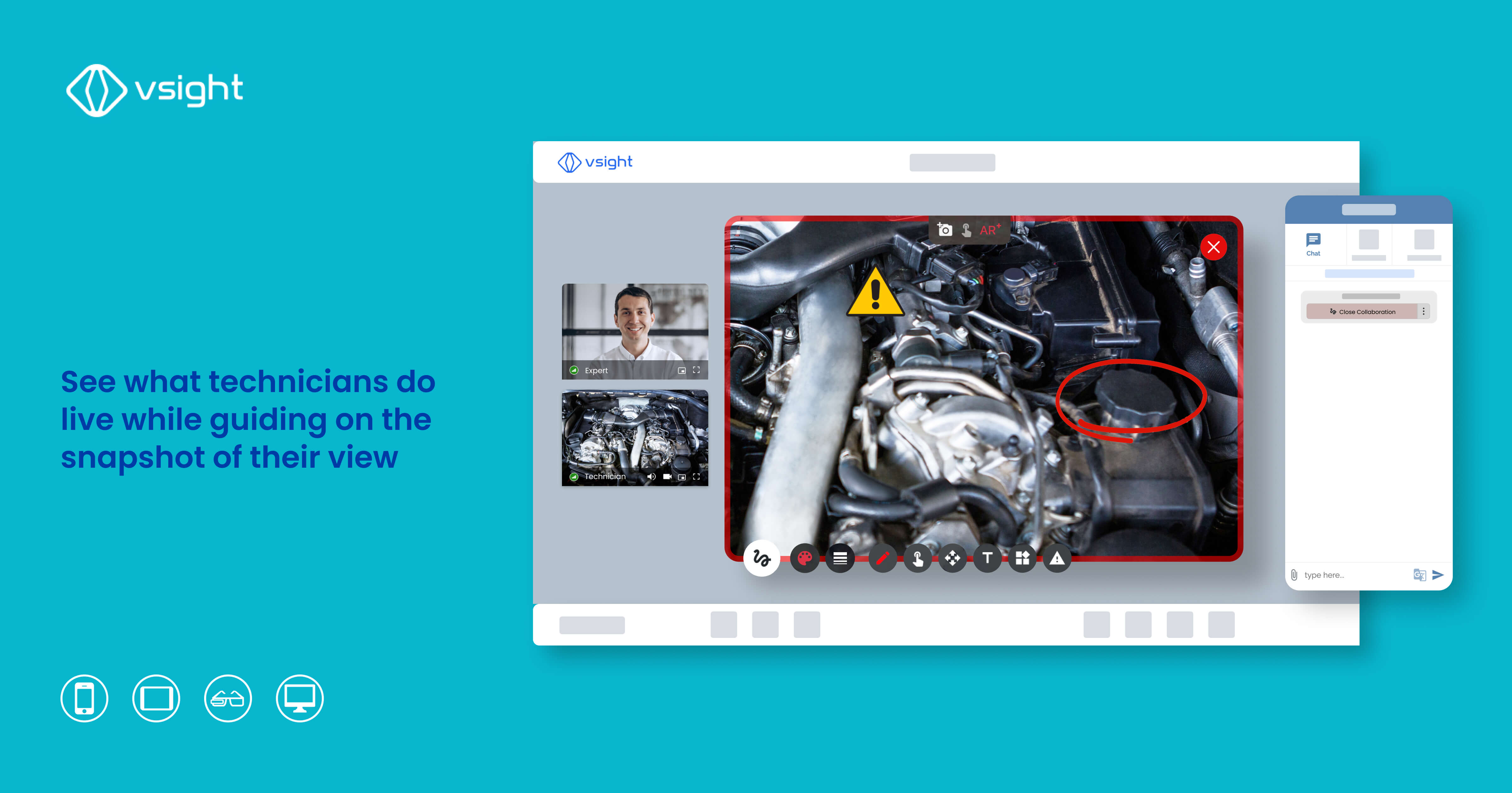 screenshot of VSight Remote